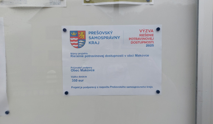 Fotka - Riešenie potravinovej pomoci